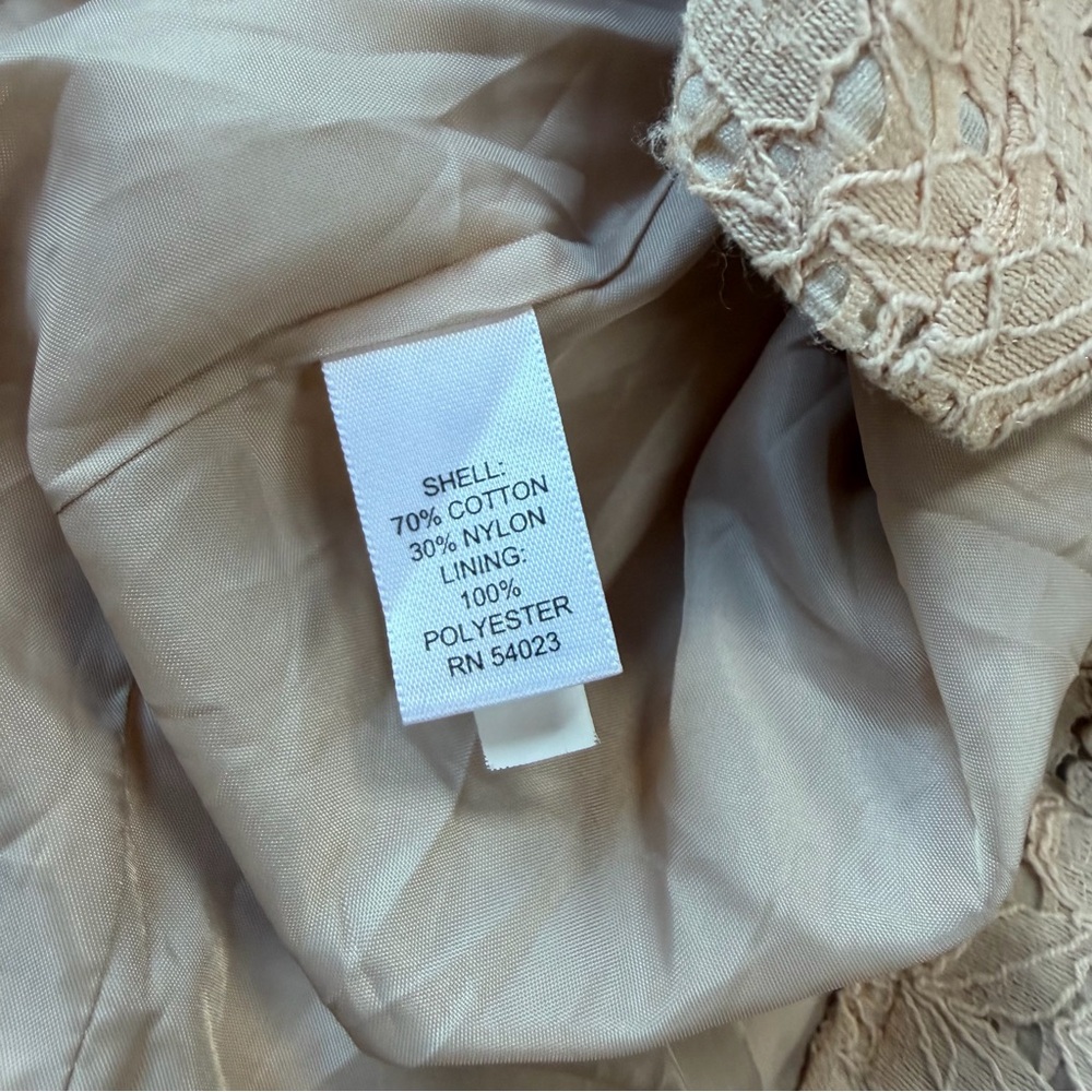 Piperlime Collection Lace Trench Coat - Picture 8 of 10